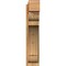 Ekena Millwork Olympic Block Rough Sawn Outlooker, Western Red Cedar, 8"W x 30"D x 38"H OUT08X30X38OLY05RWR - alternate 4